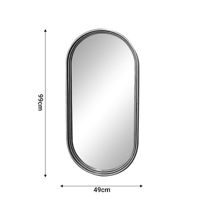 Καθρέπτης Olympon Χρυσό Μέταλλο 49x5x99