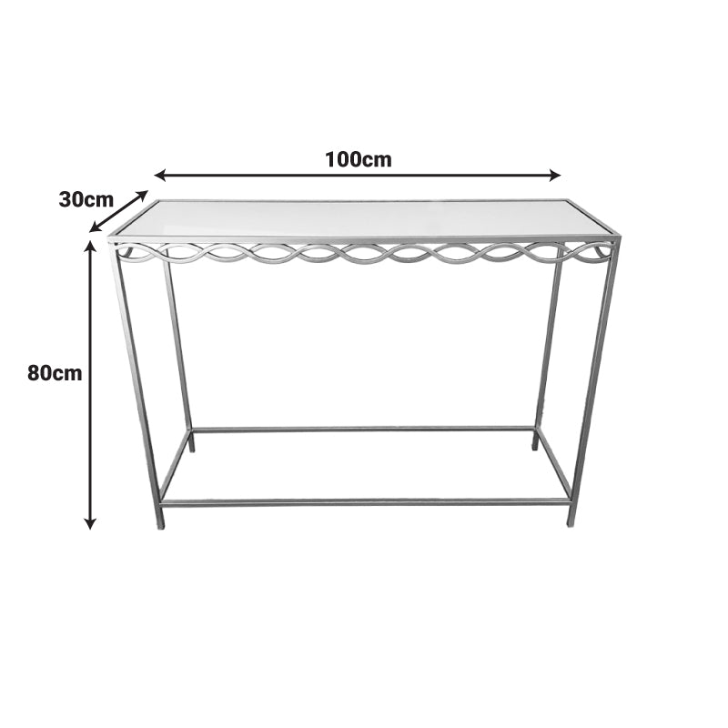 Κονσόλα Benda Μέταλλο σε Χρυσή Απόχρωση 100x30x80