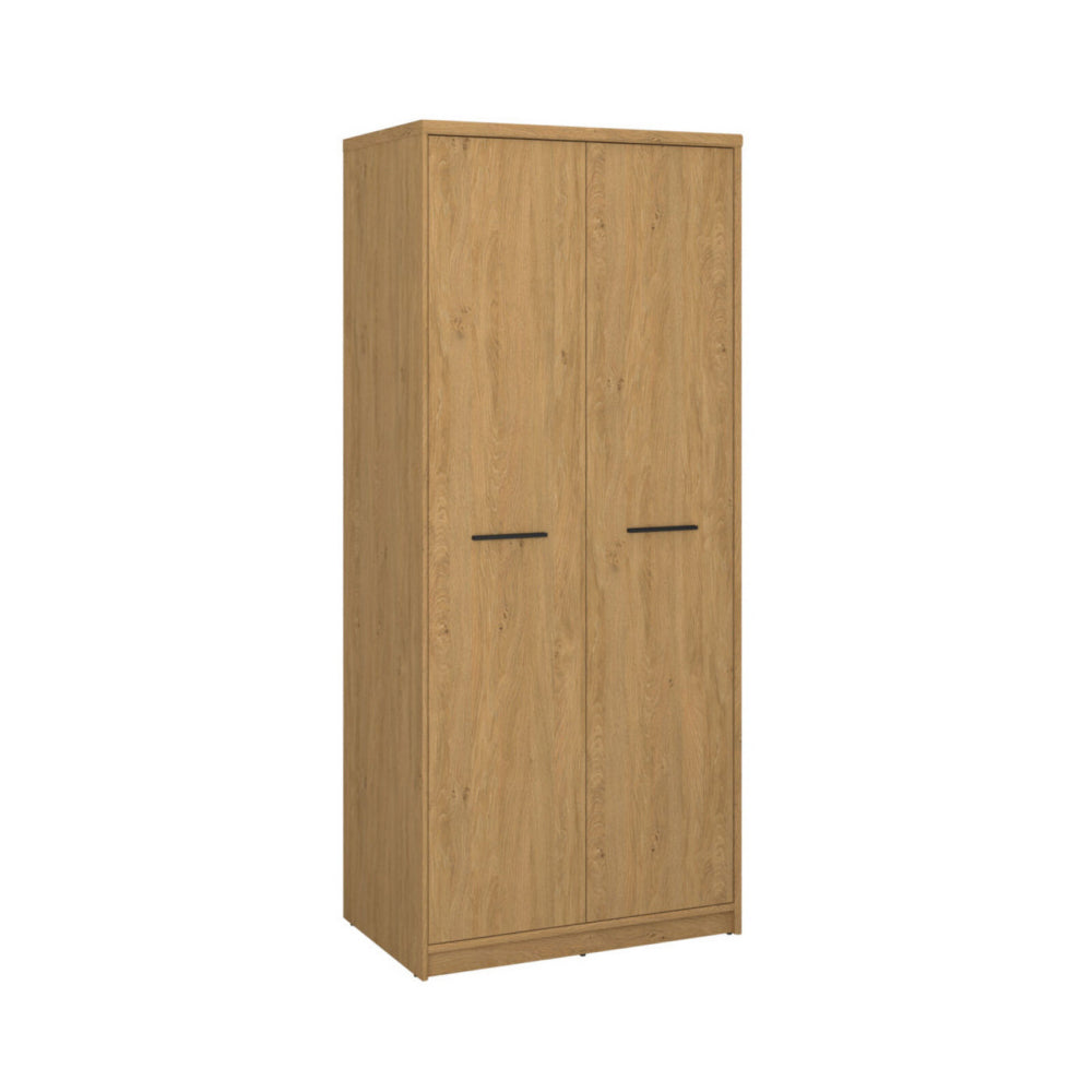 Ντουλάπα Δίφυλλη Pavi Βελανιδιά 84.3x55.1x197.2