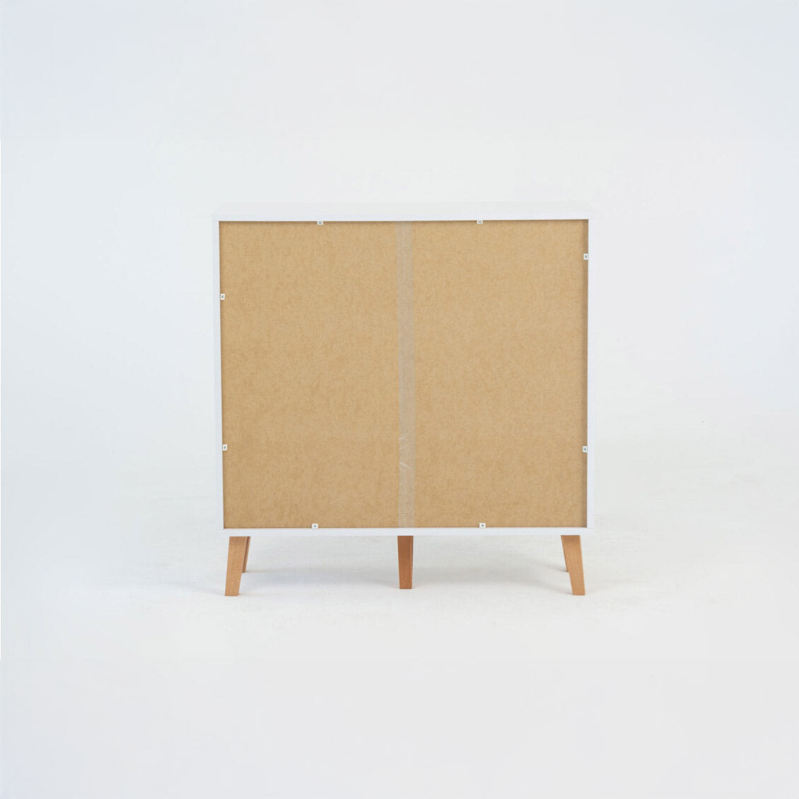 Συρταριέρα Timmy Λευκό-Γραφίτη-Γκρι 90x36x92