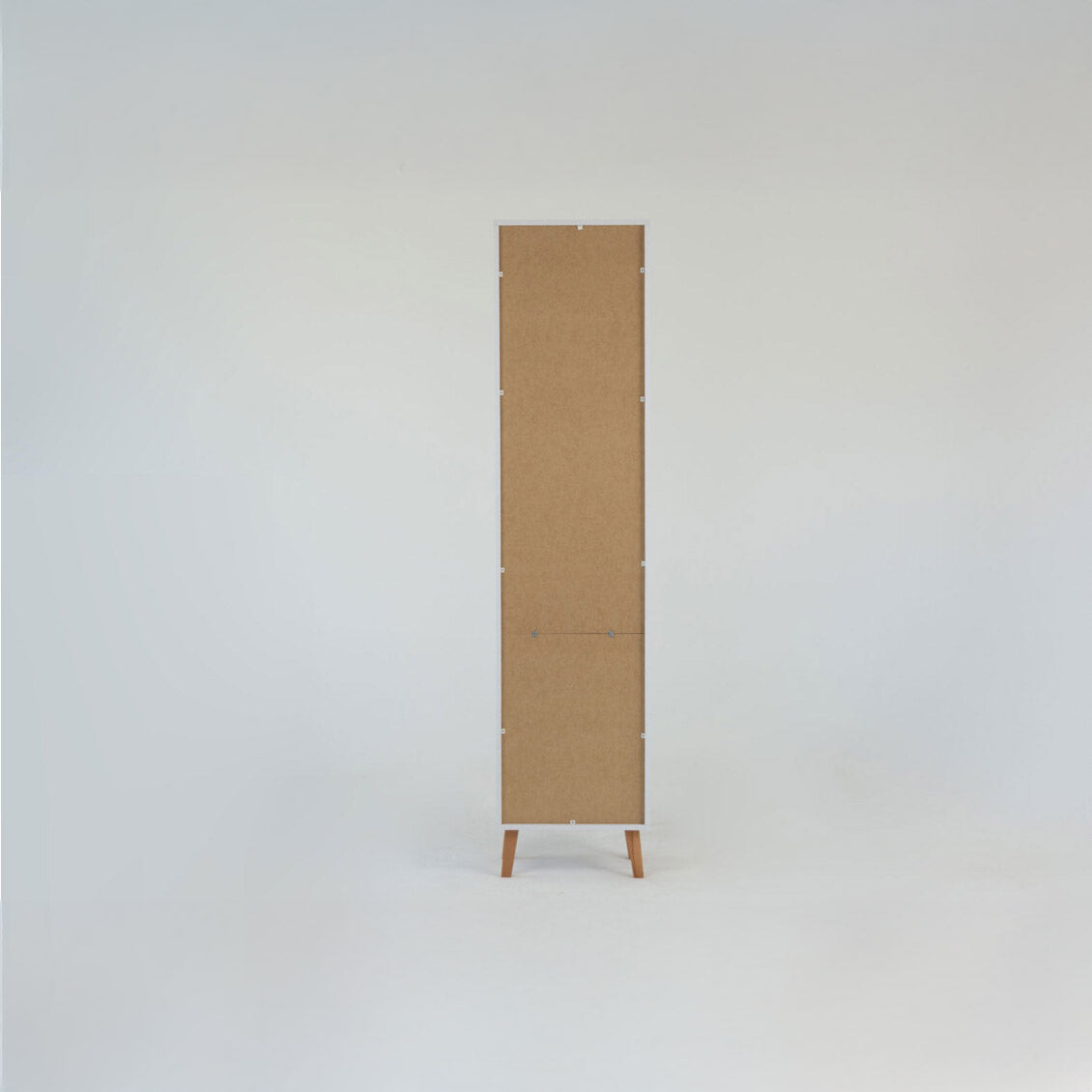 Ραφιέρα Timmy Λευκό-Γραφίτη-Γκρι 46.8x36x199