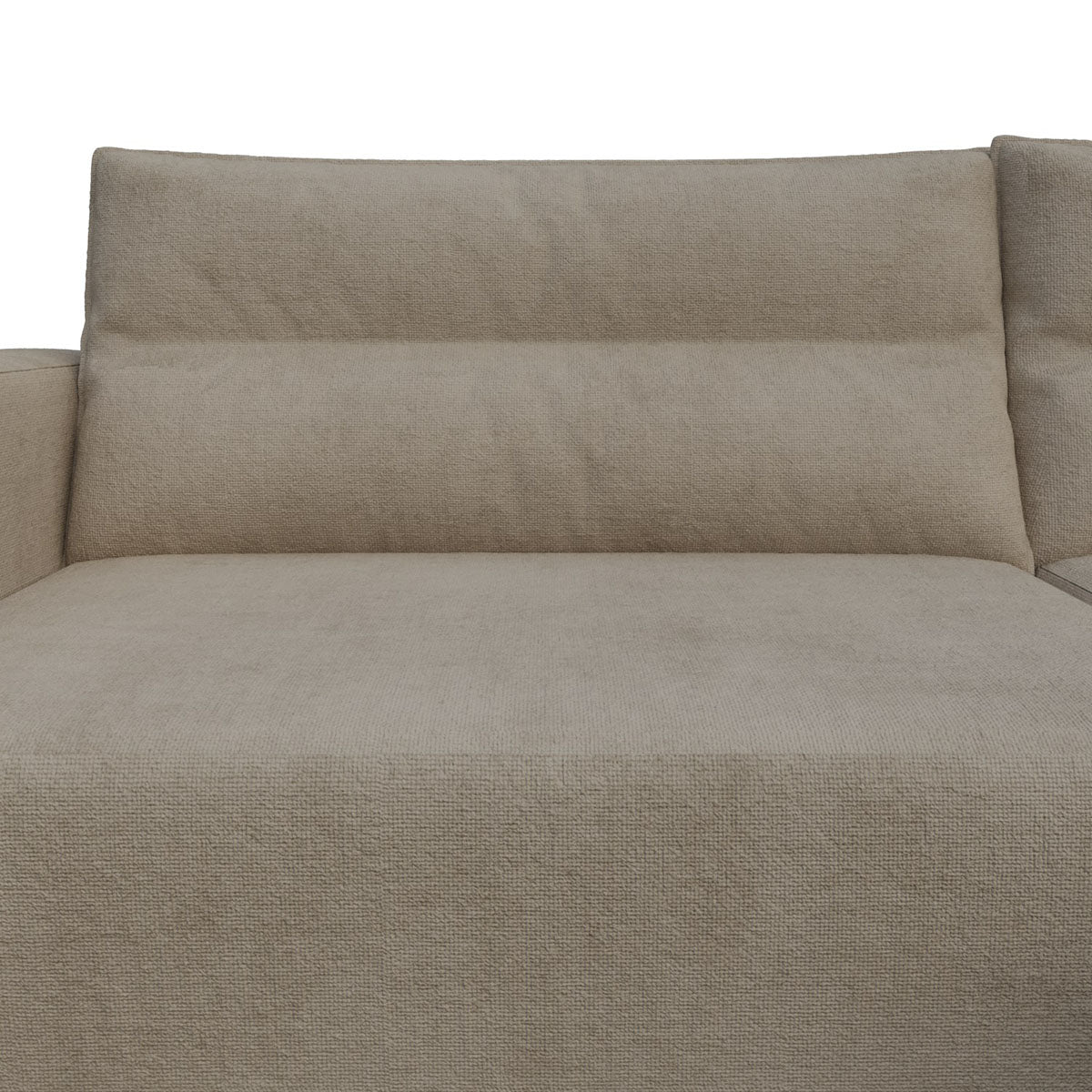 Γωνιακός Καναπές Κρεβάτι Silver με Αναστρέψιμη Γωνία Μπεζ 245x148x94