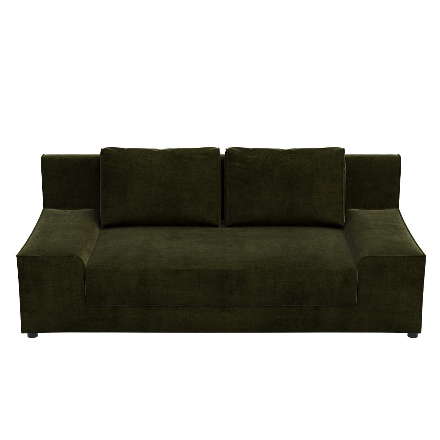 Καναπές Κρεβάτι Favorite Τριθέσιος Λαδί 200x81x71