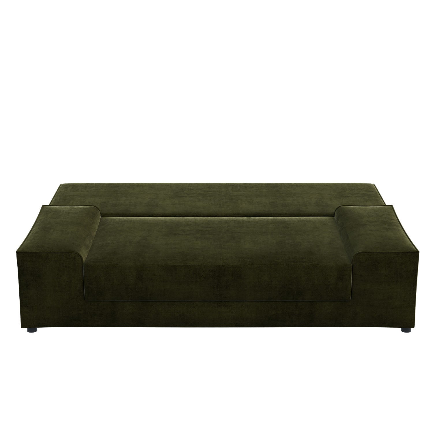 Καναπές Κρεβάτι Favorite Τριθέσιος Λαδί 200x81x71