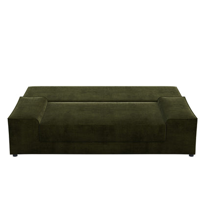 Καναπές Κρεβάτι Favorite Τριθέσιος Λαδί 200x81x71