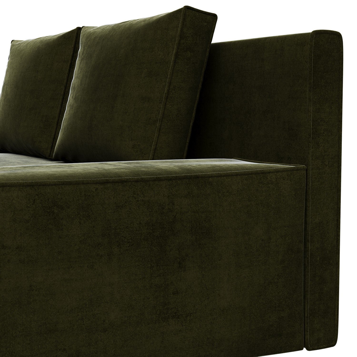 Καναπές Κρεβάτι Favorite Τριθέσιος Λαδί 200x81x71