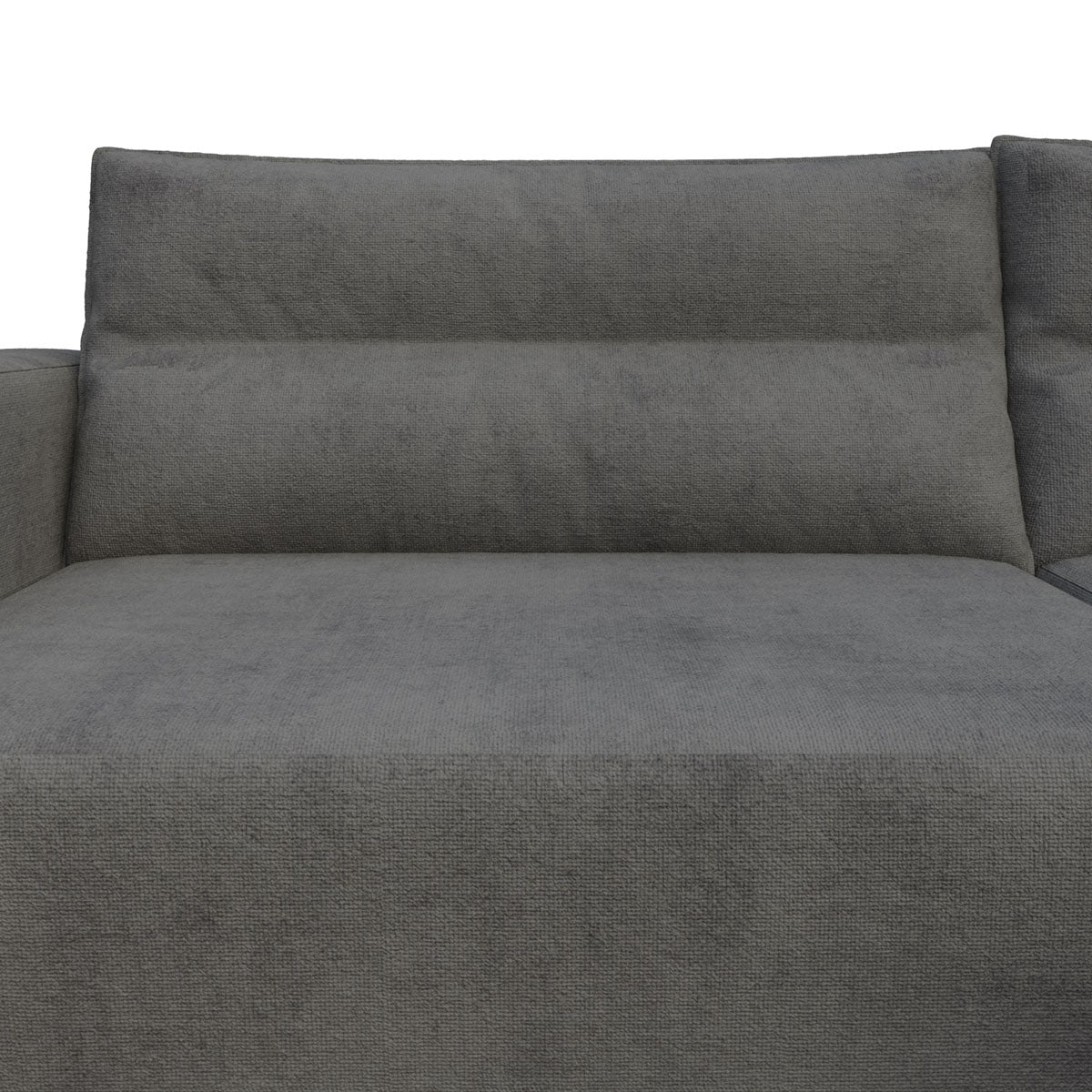 Γωνιακός Καναπές Κρεβάτι Silver με Αναστρέψιμη Γωνία Γκρι 245x148x94