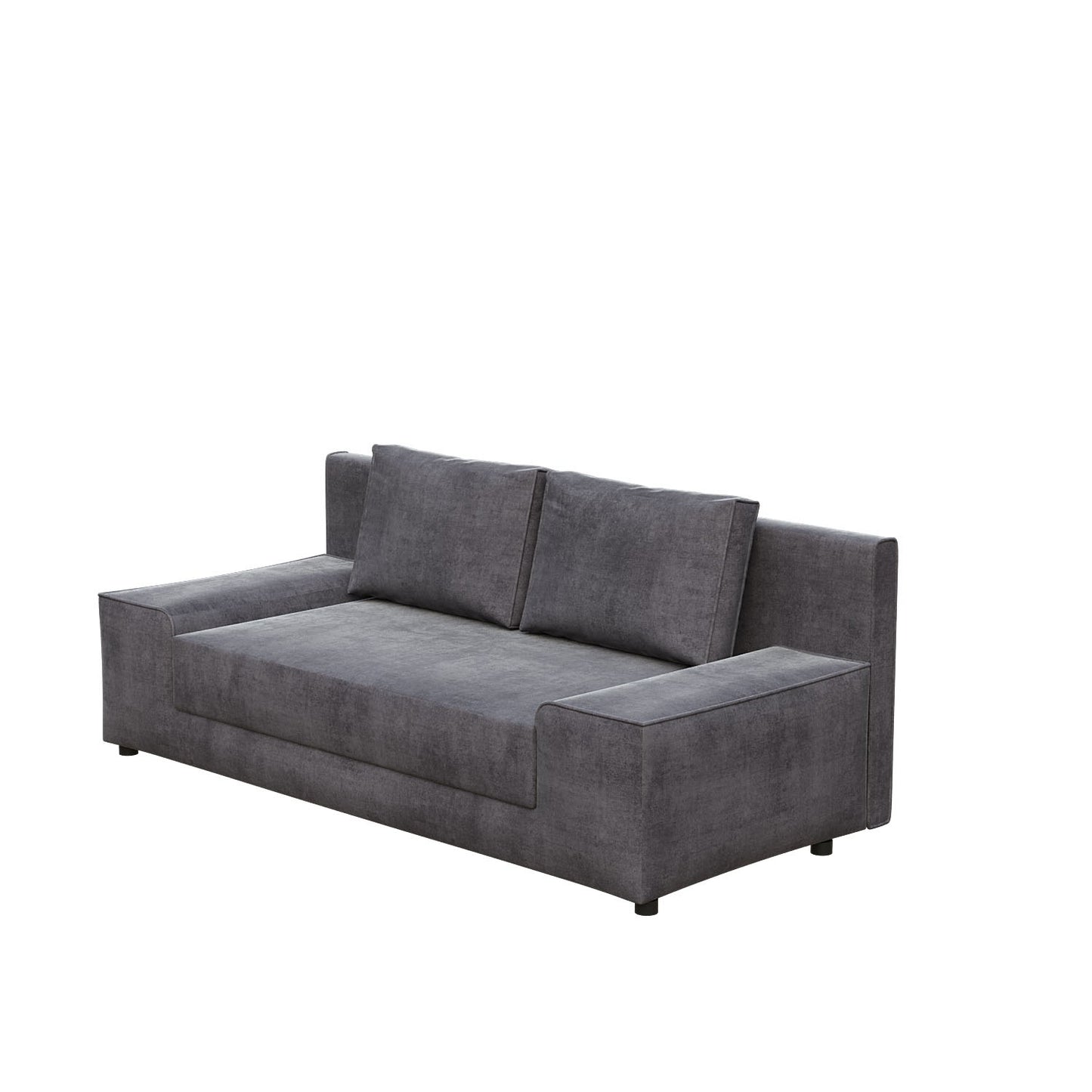 Καναπές Κρεβάτι Favorite Τριθέσιος Γκρι 200x81x71