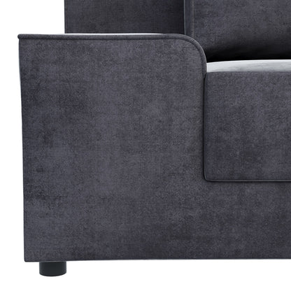 Καναπές Κρεβάτι Favorite Τριθέσιος Γκρι 200x81x71