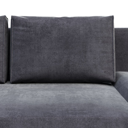 Καναπές Κρεβάτι Favorite Τριθέσιος Γκρι 200x81x71