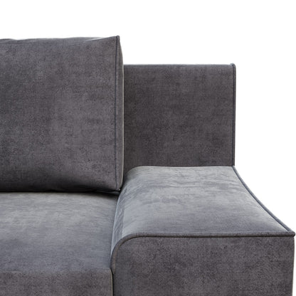 Καναπές Κρεβάτι Favorite Τριθέσιος Γκρι 200x81x71