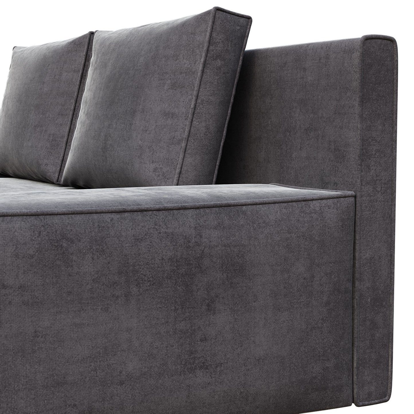 Καναπές Κρεβάτι Favorite Τριθέσιος Γκρι 200x81x71