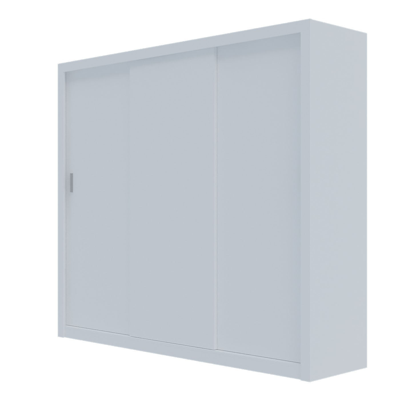 Ντουλάπα Grandio Λευκή 250x60x215