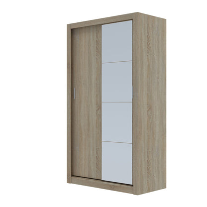 Ντουλάπα Linea Σονόμα με Καθρέφτη 120x60x215