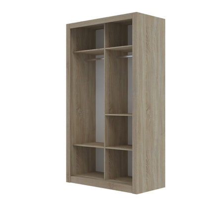 Ντουλάπα Linea Σονόμα με Καθρέφτη 120x60x215