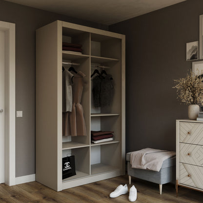 Ντουλάπα Linea Cashmere με Καθρέφτη 120x60x215