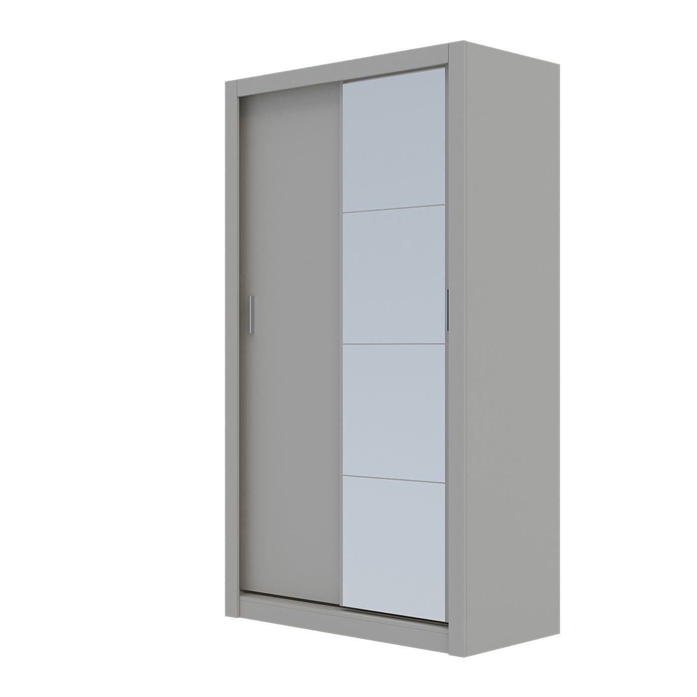 Ντουλάπα Linea Cashmere με Καθρέφτη 120x60x215