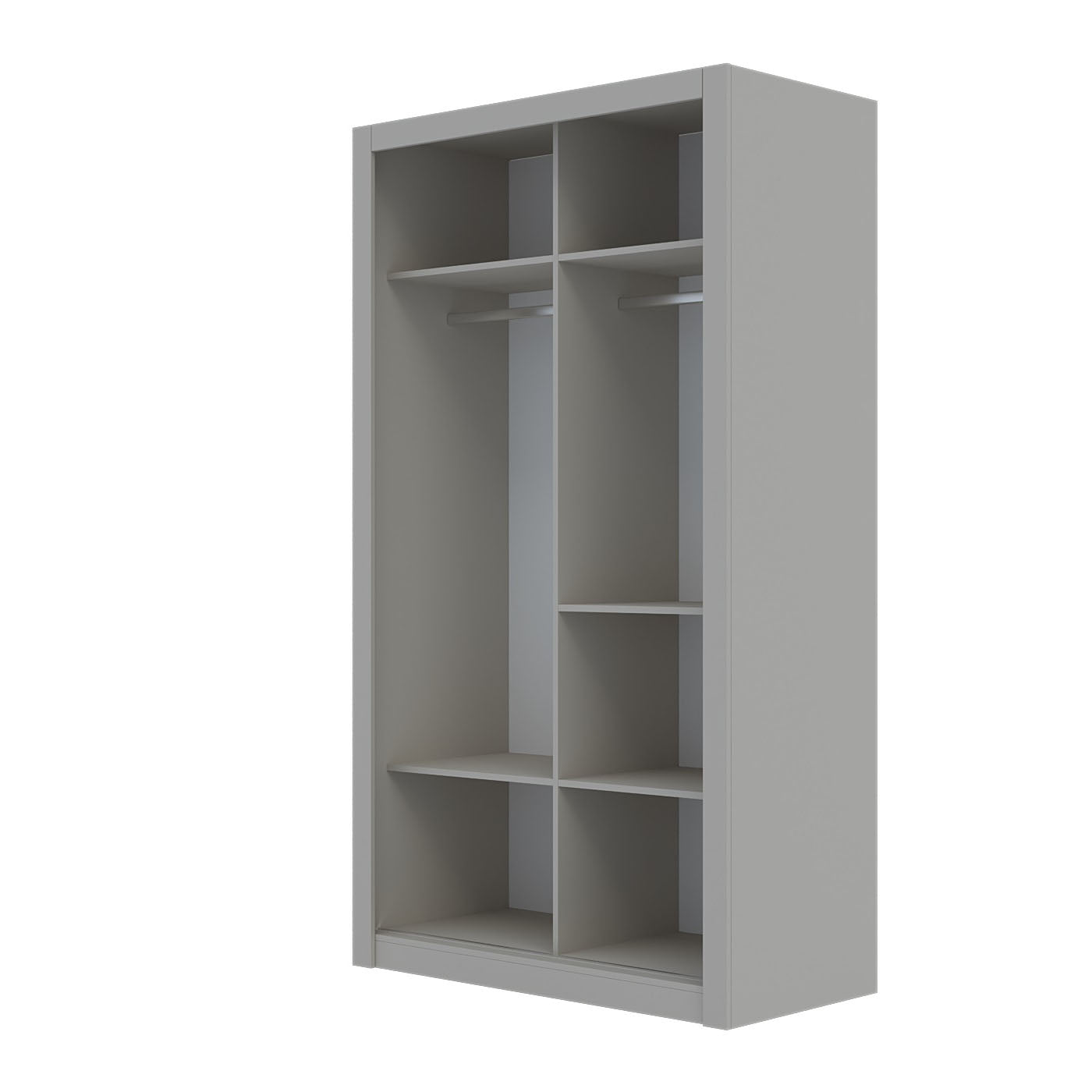 Ντουλάπα Linea Cashmere με Καθρέφτη 120x60x215