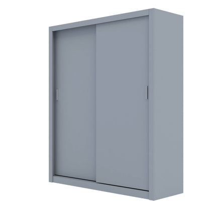 Ντουλάπα Reflex Γκρι 180x60x215