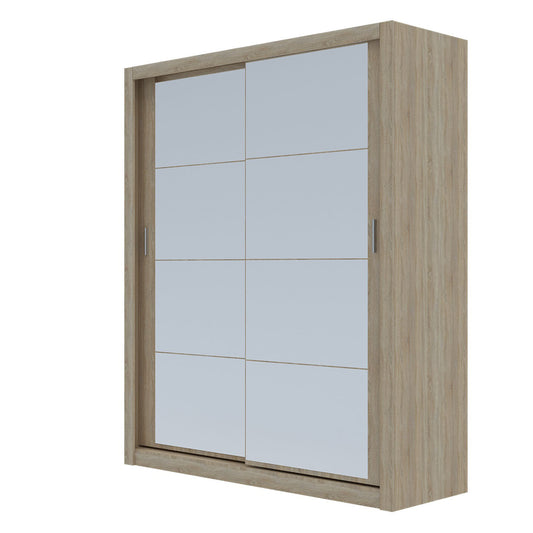 Ντουλάπα Reflex Σονόμα με Καθρέφτη 180x60x215
