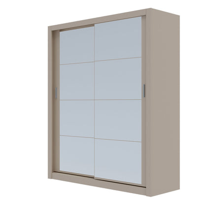 Ντουλάπα Reflex Cashmere με Καθρέφτη 180x60x215