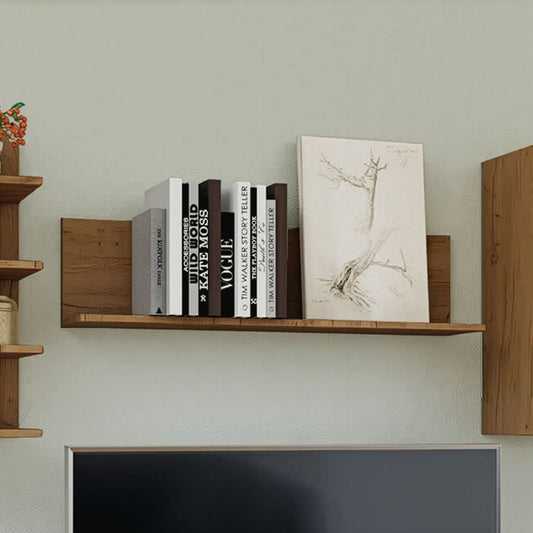 Κρεμαστό Ράφι Callisto-100 Σκούρο Δρυς 100x19.5x25