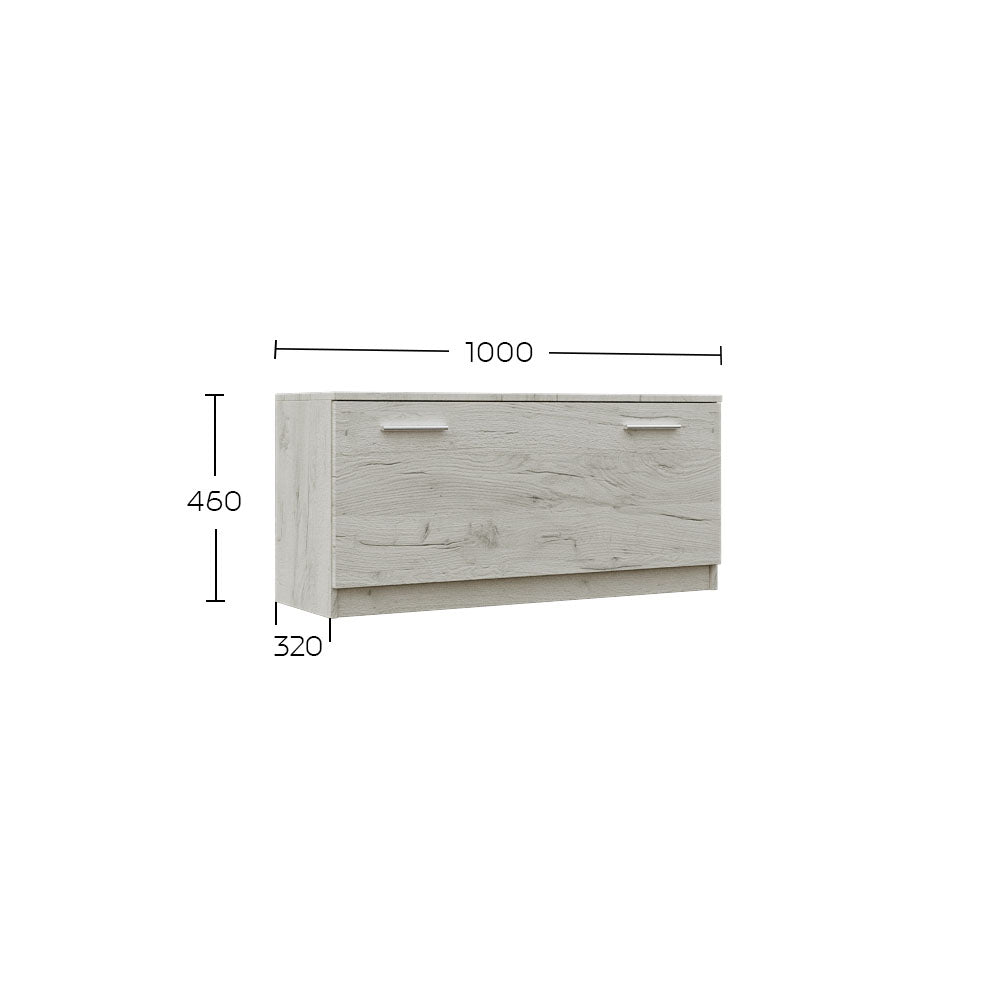 Σετ Εισόδου Reno-S Λευκό 100x32x200