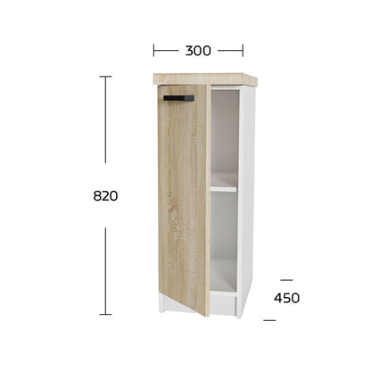 Κάτω Ντουλάπι Anita Σονόμα 30x60x82