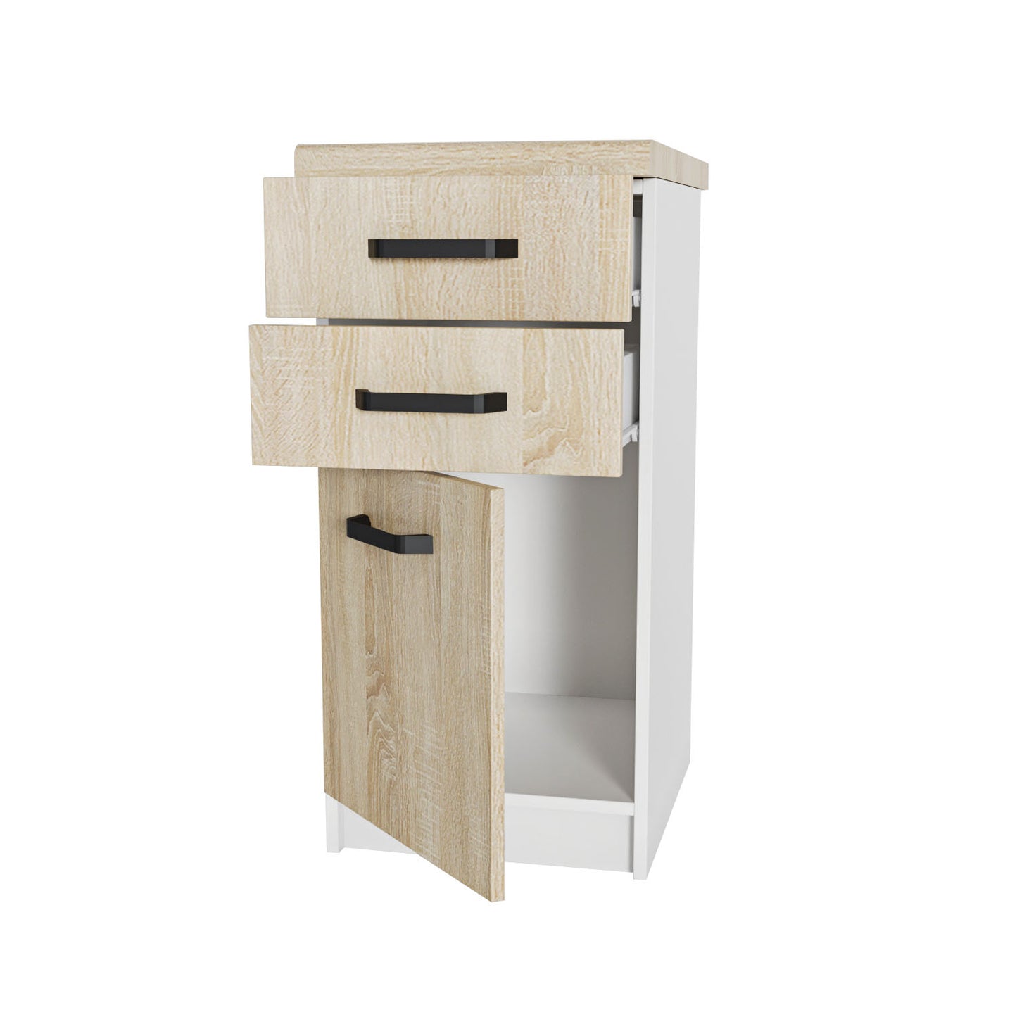 Κάτω Ντουλάπι-Συρταριέρα Anita Σονόμα 40x60x82