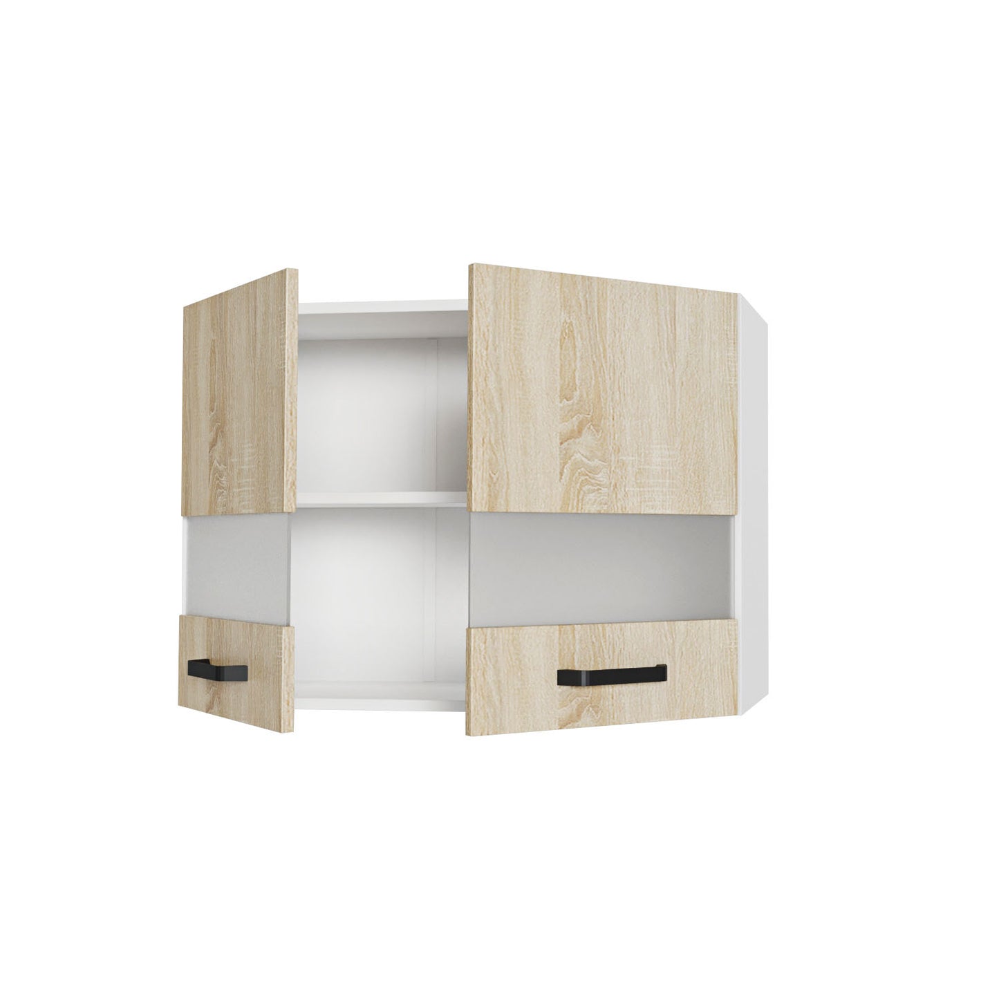 Πάνω Ντουλάπι-Βιτρίνα Anita Σονόμα 80x30x57