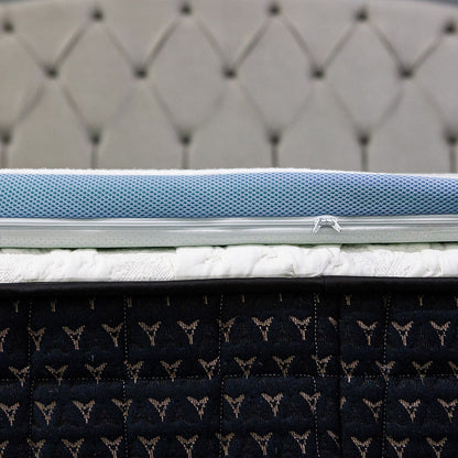 Cool Gel Mattress Topper 4cm with Deodorizing Cover 160x200x4