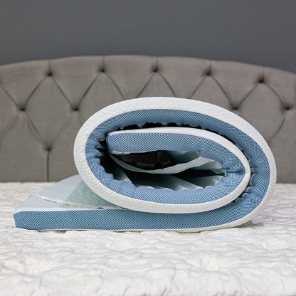 Cool Gel Mattress Topper 4cm with Deodorizing Cover 150x200x4