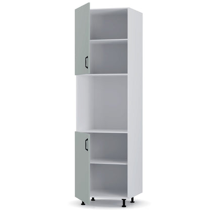 Modest Στήλη Κουζίνας Γκρι 60x57x214