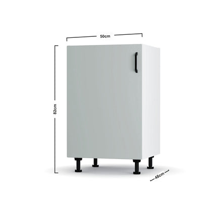 Modest Κάτω Ντουλάπι Γκρι 50x48x82