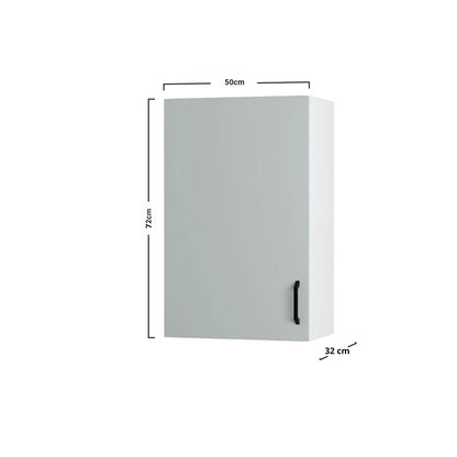 Modest Πάνω Ντουλάπι Γκρι 50x32x72