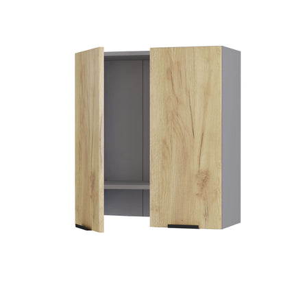 Craft Πάνω Ντουλάπι Απορροφητήρα Χρυσό Δρυς 60x32x68