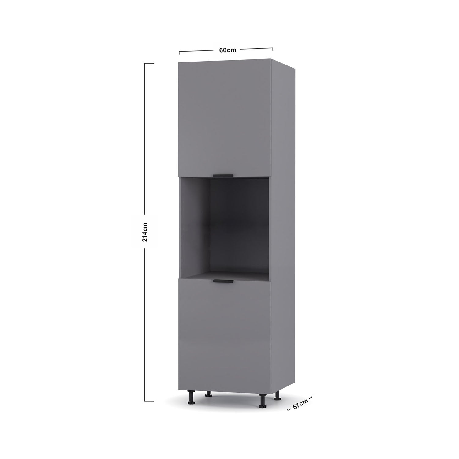 Craft Στήλη Φούρνου Γραφίτη 60x57x214
