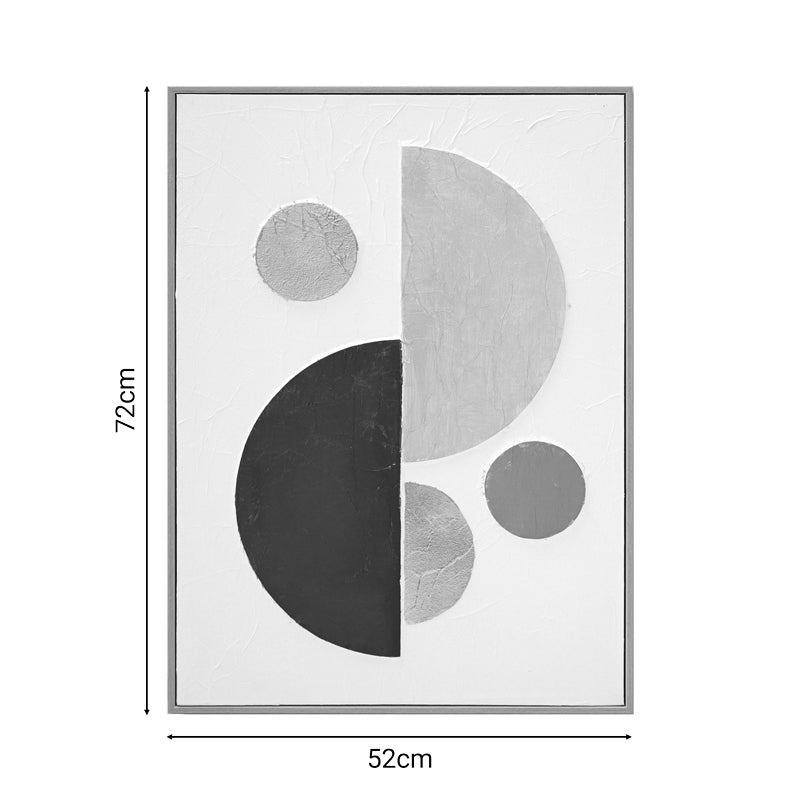 Πίνακας σε Καμβά Geometric I 52x4.5x72