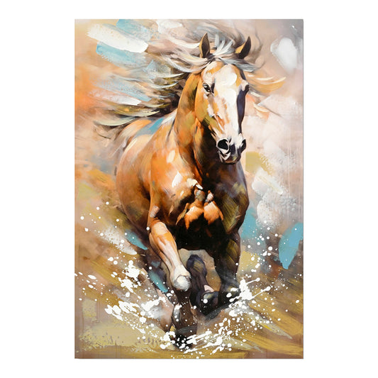 Πίνακας σε Καμβά Horse 60x3x90