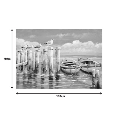 Πίνακας σε Καμβά Port 100x3x70