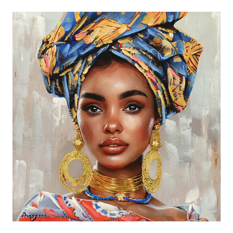 Πίνακας σε Καμβά Turban 80x3x80