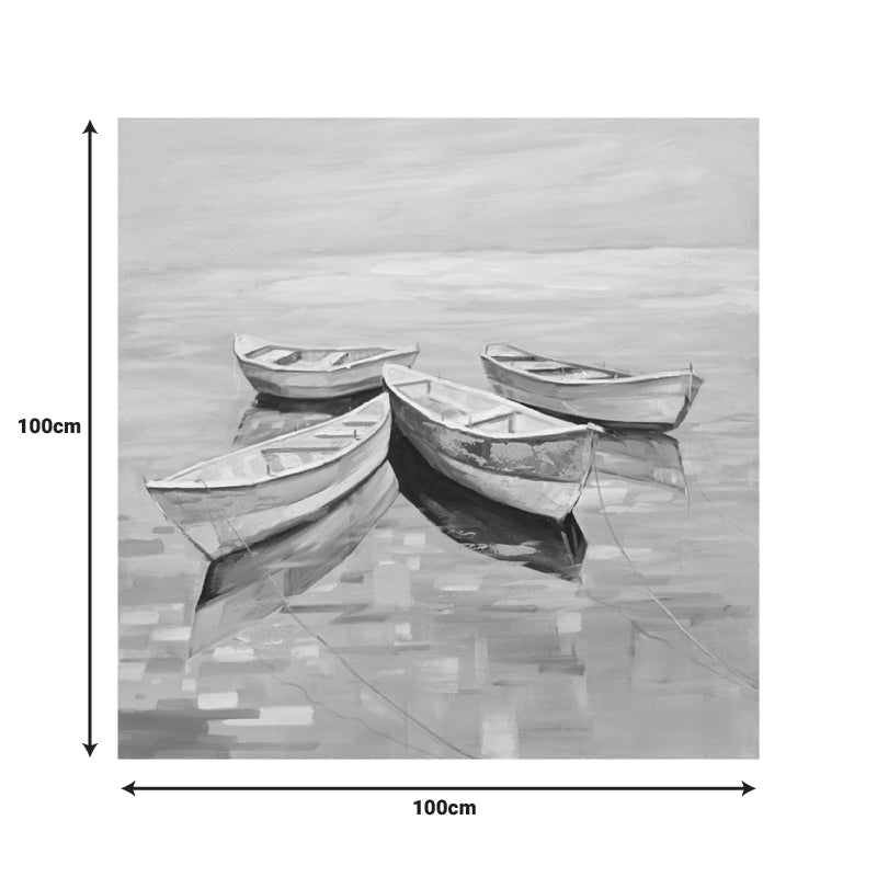 Πίνακας σε Καμβά Boatty 100x3x100
