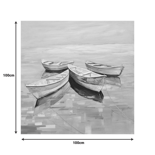 Πίνακας σε Καμβά Boatty 100x3x100