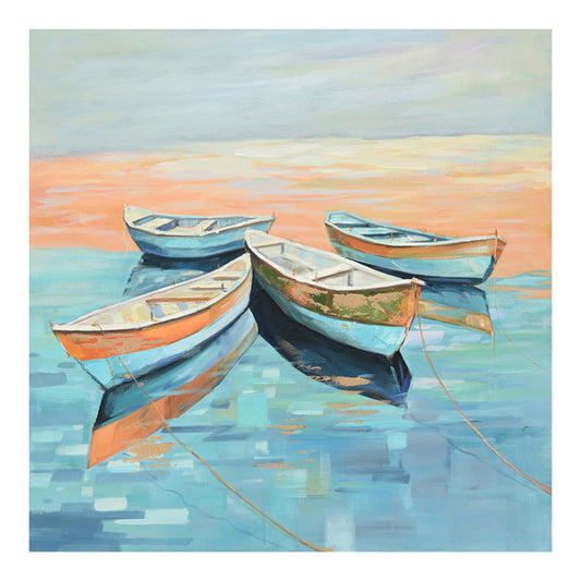 Πίνακας σε Καμβά Boatty 100x3x100