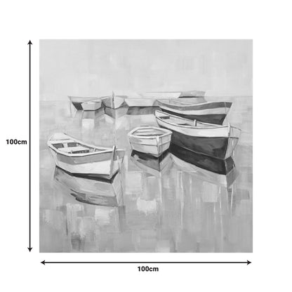 Πίνακας σε Καμβά Boatty Ι 100x3x100