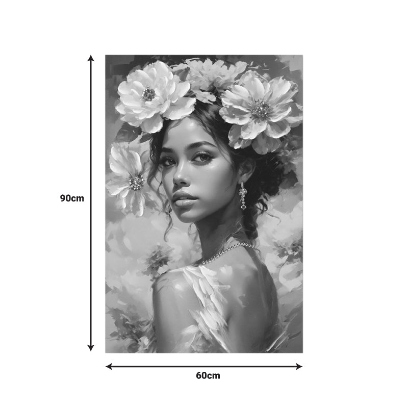 Πίνακας σε Καμβά Lilibet Ι 60x2.5x90