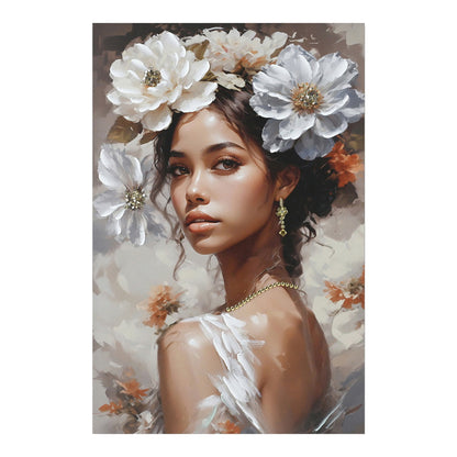 Πίνακας σε Καμβά Lilibet Ι 60x2.5x90