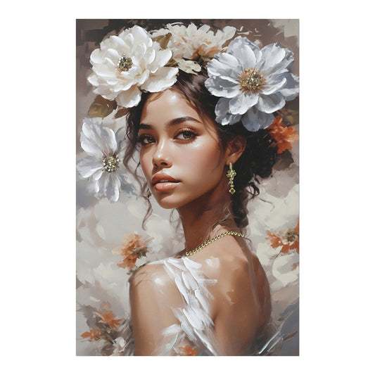 Πίνακας σε Καμβά Lilibet Ι 60x2.5x90