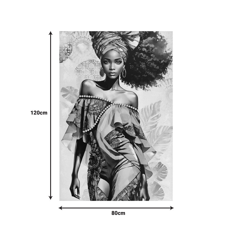 Πίνακας σε Καμβά Georgina I 80x3x120