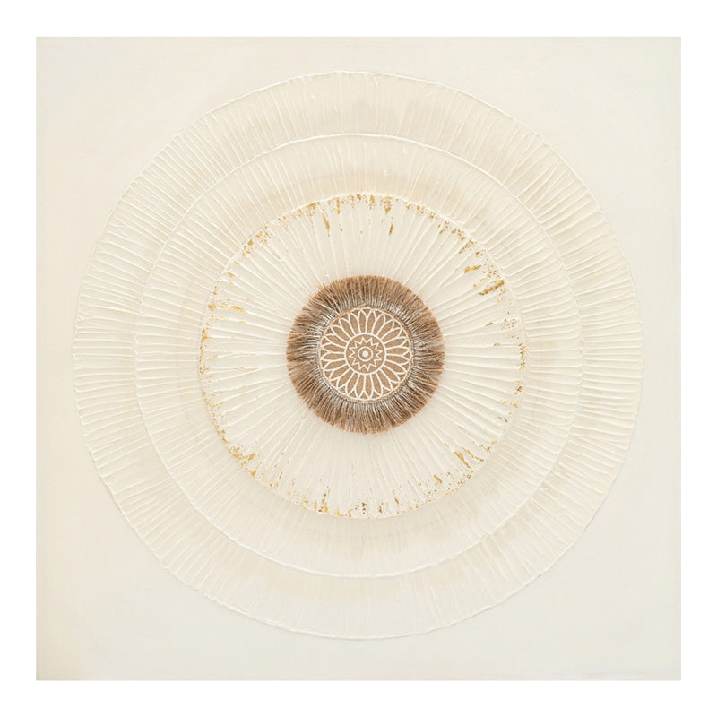 Πίνακας σε Καμβά Circled 80x3x80